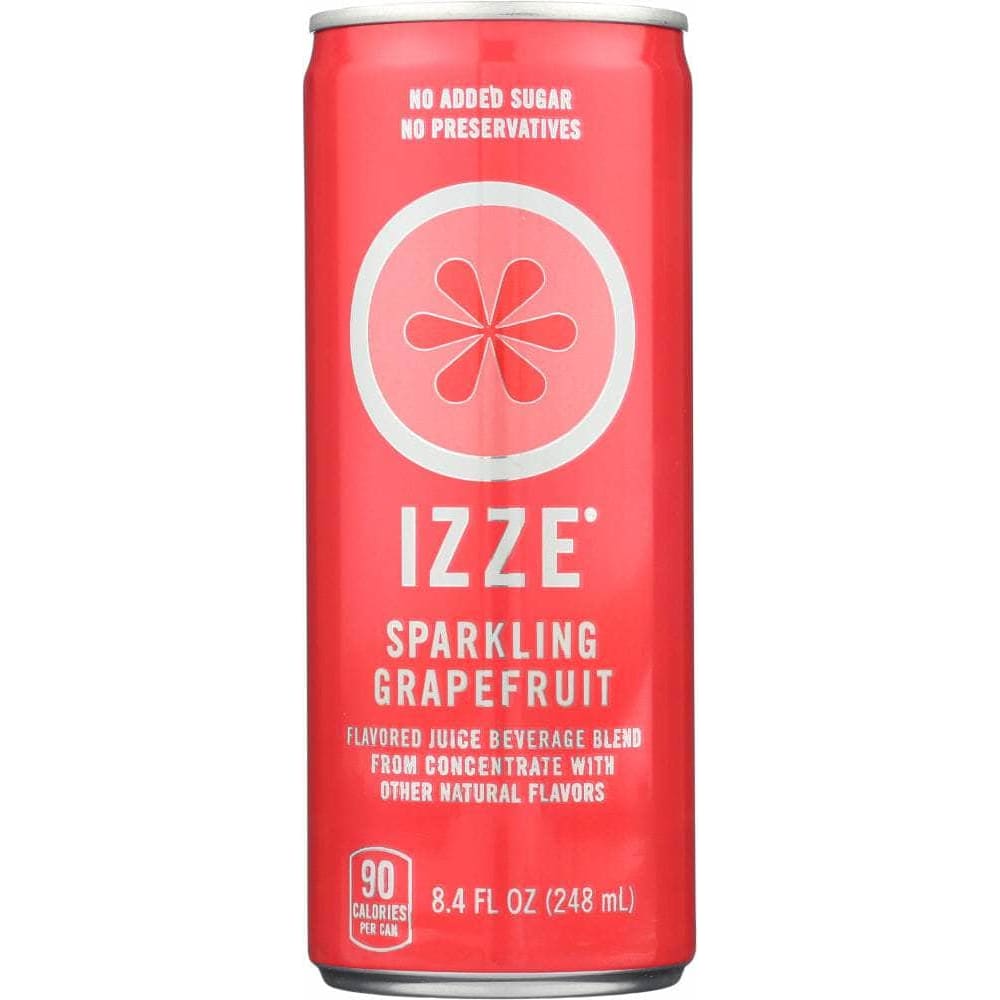 Izze Izze Beverage Sparkling Juice Grapefruit, 8.4 fl oz