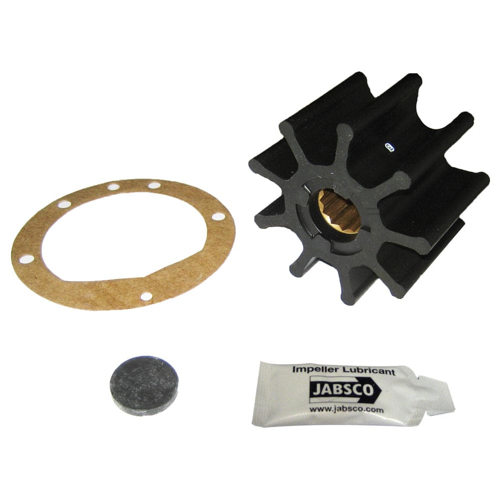 Jabsco Impeller Kit - 9 Blade - Nitrile - 3-3/ 4 Diameter x 2-1/ 2 W 1 Shaft Diameter - Marine Plumbing & Ventilation | Impellers - Jabsco