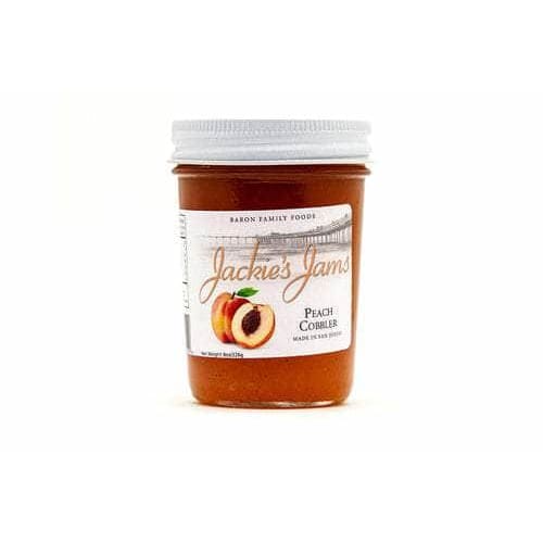 Jackies Jams Jackies Jams Peach Cobbler Jam, 8 oz