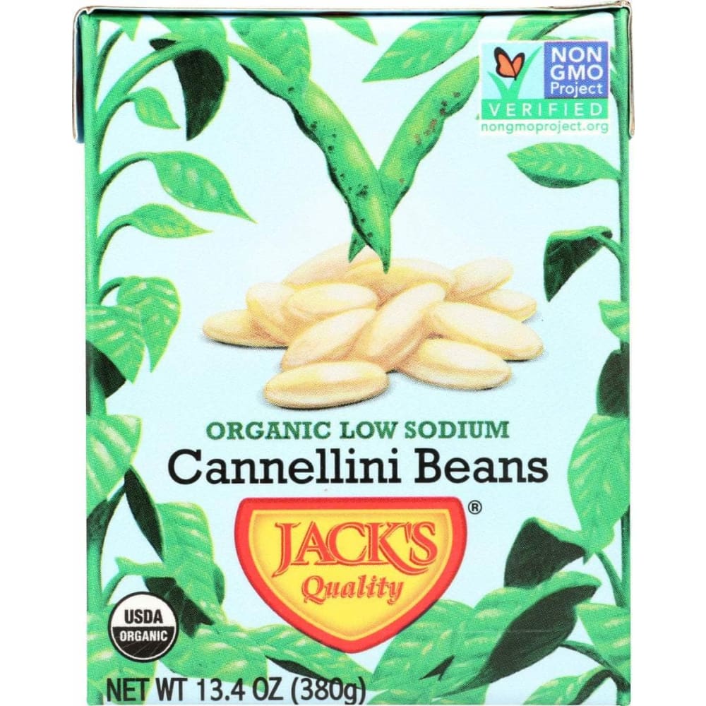 JACK'S QUALITY JACKS QUALITY Bean Cnnllni Lw Sodium Org, 13.4 oz