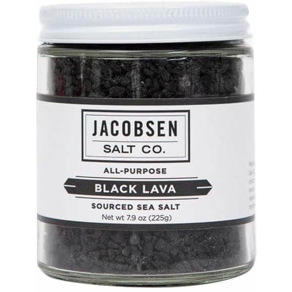 JACOBSEN SALT CO Grocery > Cooking & Baking > Extracts, Herbs & Spices JACOBSEN SALT CO Black Lava Sea Salt, 7.9 oz