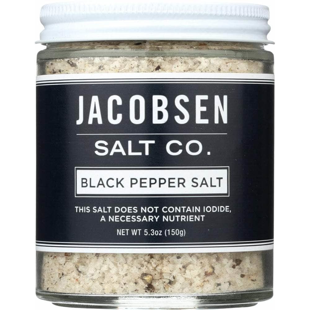 JACOBSEN SALT CO Jacobsen Salt Co Black Pepper Salt, 5.3 Oz