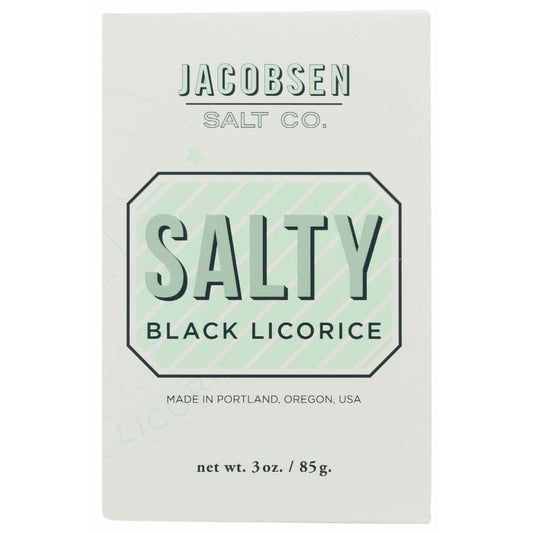 JACOBSEN SALT CO Jacobsen Salt Co Licorice Black Salty, 3 Oz