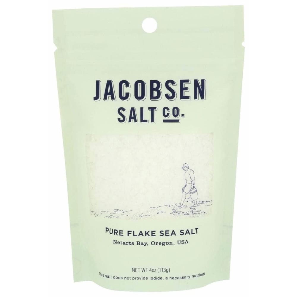 JACOBSEN SALT CO Grocery > Cooking & Baking > Seasonings JACOBSEN SALT CO Pure Flake Finishing Salt, 4 oz