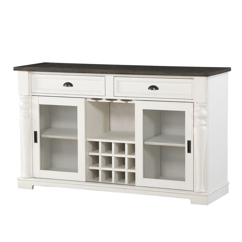 Jaiden Two-Tone Server - Dining Room - Jaiden