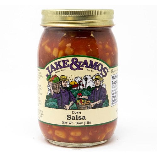 Jake & Amos J&A Corn Salsa 16oz (Case of 12) - Misc/Pickled & Jarred Goods - Jake & Amos