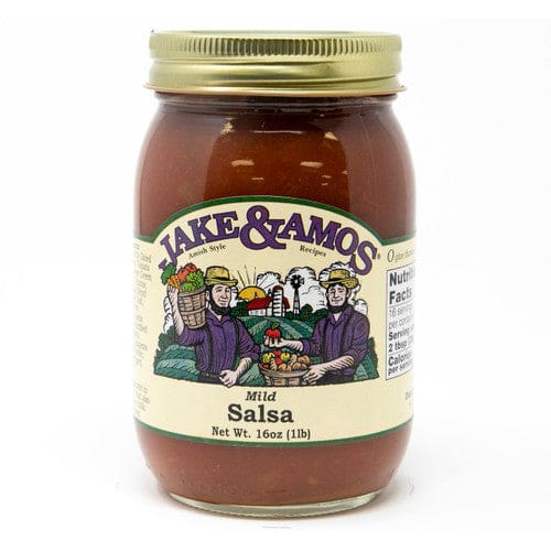 Jake & Amos J&A Mild Salsa 16oz (Case of 12) - Misc/Pickled & Jarred Goods - Jake & Amos