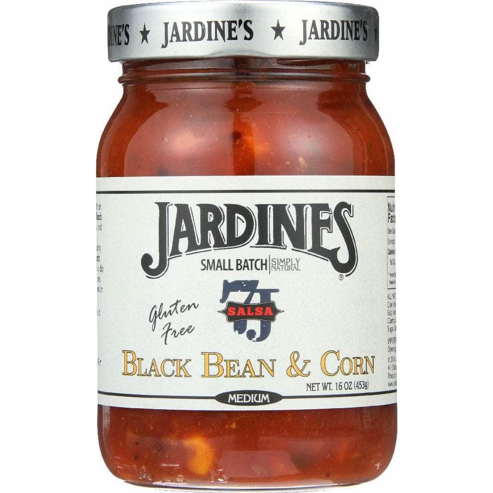 Jardines Jardines Black Bean & Corn Salsa Medium, 16 oz