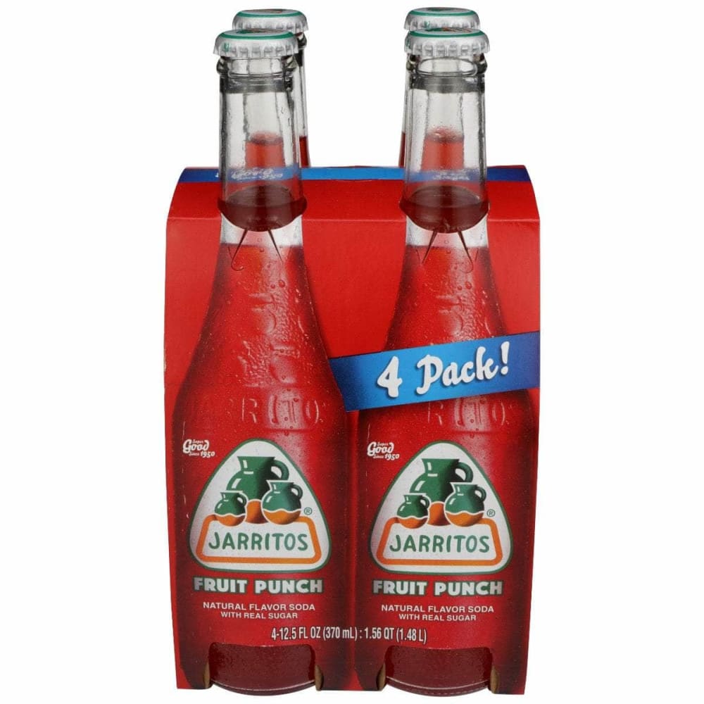 JARRITOS Jarritos Bev Fruit Punch 4Pk, 12.5 Oz