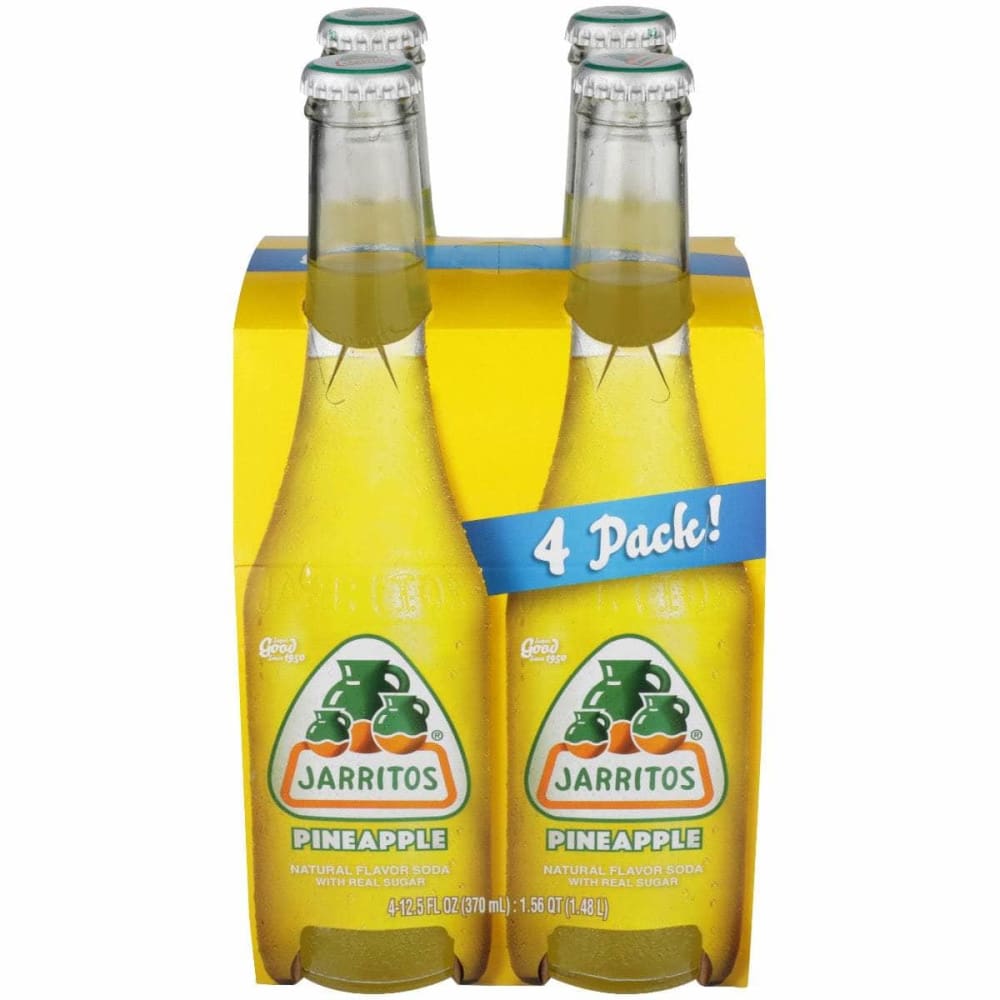 JARRITOS Jarritos Bev Pineapple 4Pk, 12.5 Oz