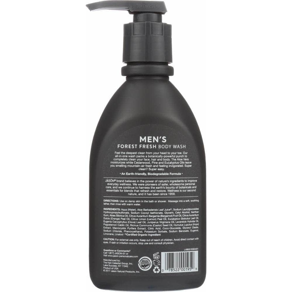 Jason Jason Body Wash Mens All in One, 30 oz