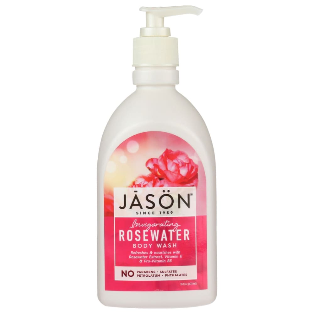 JASON: Body Wash Rosewater 16 FO (Pack of 3) - Beauty & Body Care > Skin Care - JASON