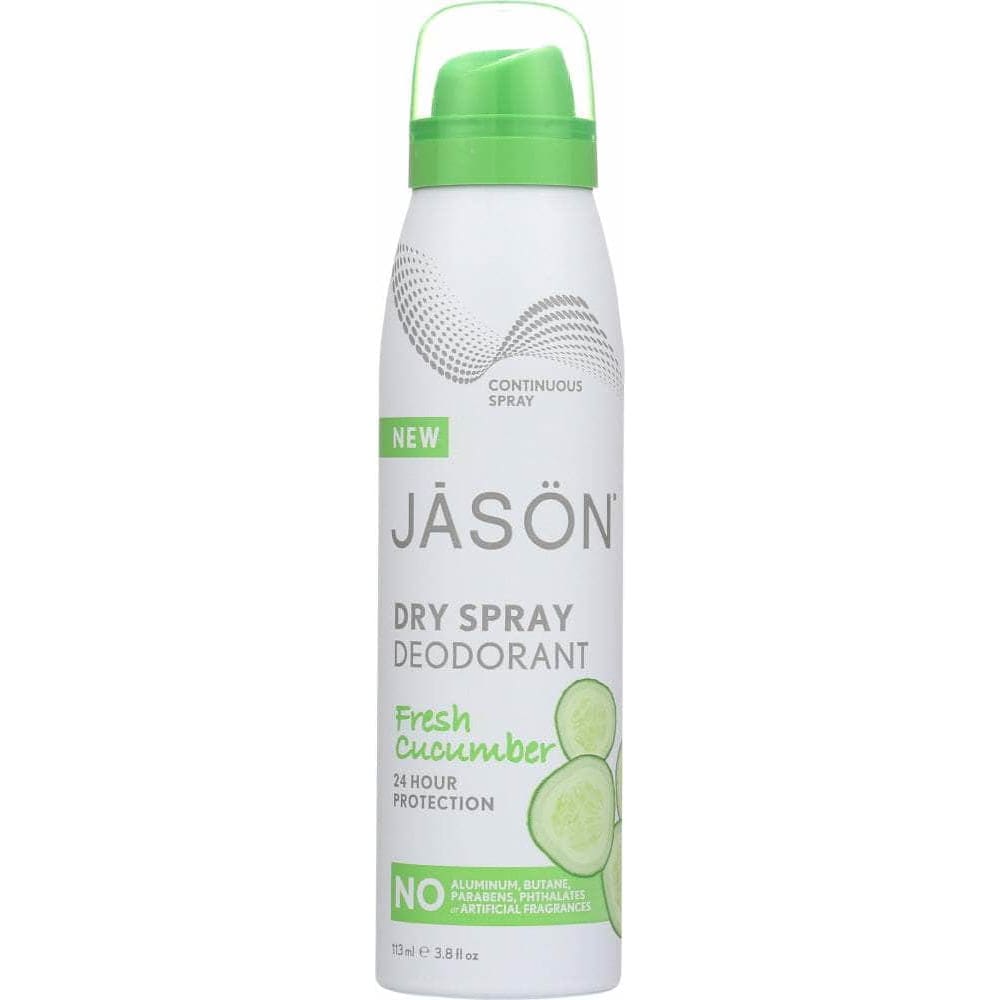 Jason Jason Deodorant Spray Fresh Cucumber, 3.8 oz