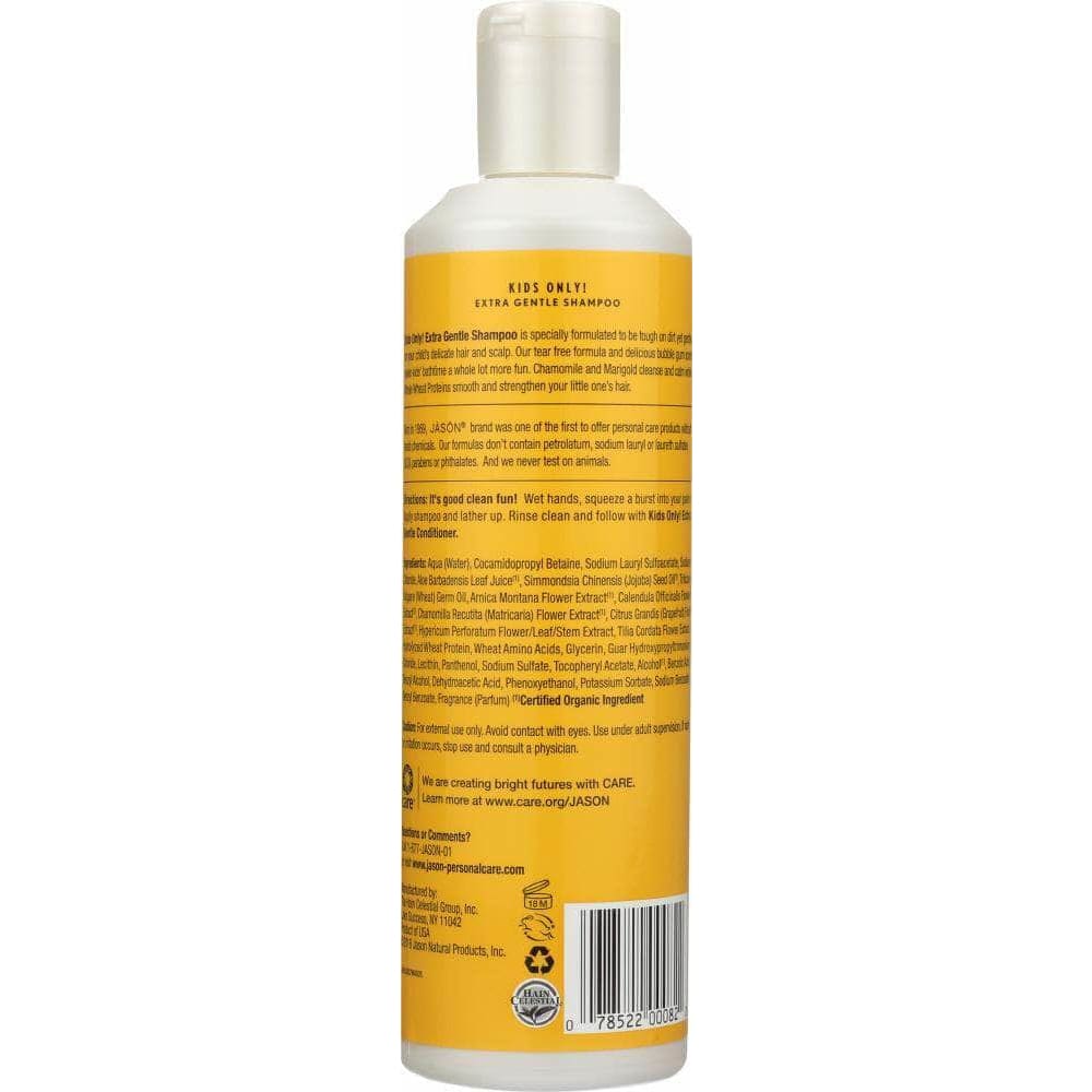 Jason Jason Kids Only! All Natural Shampoo Extra Gentle, 17.5 oz