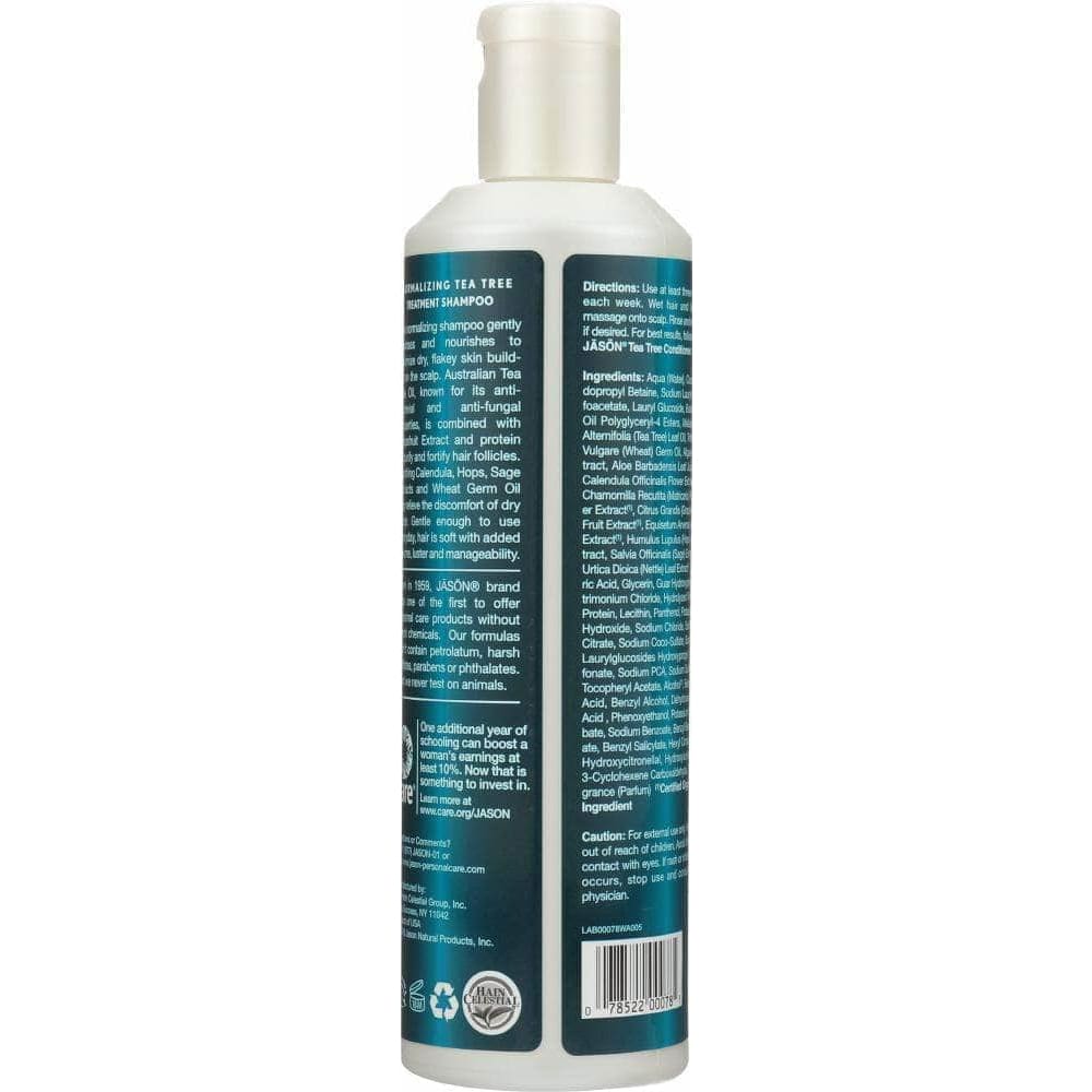 Jason Jason Normalizing Tea Tree Treatment Shampoo, 17.5 oz