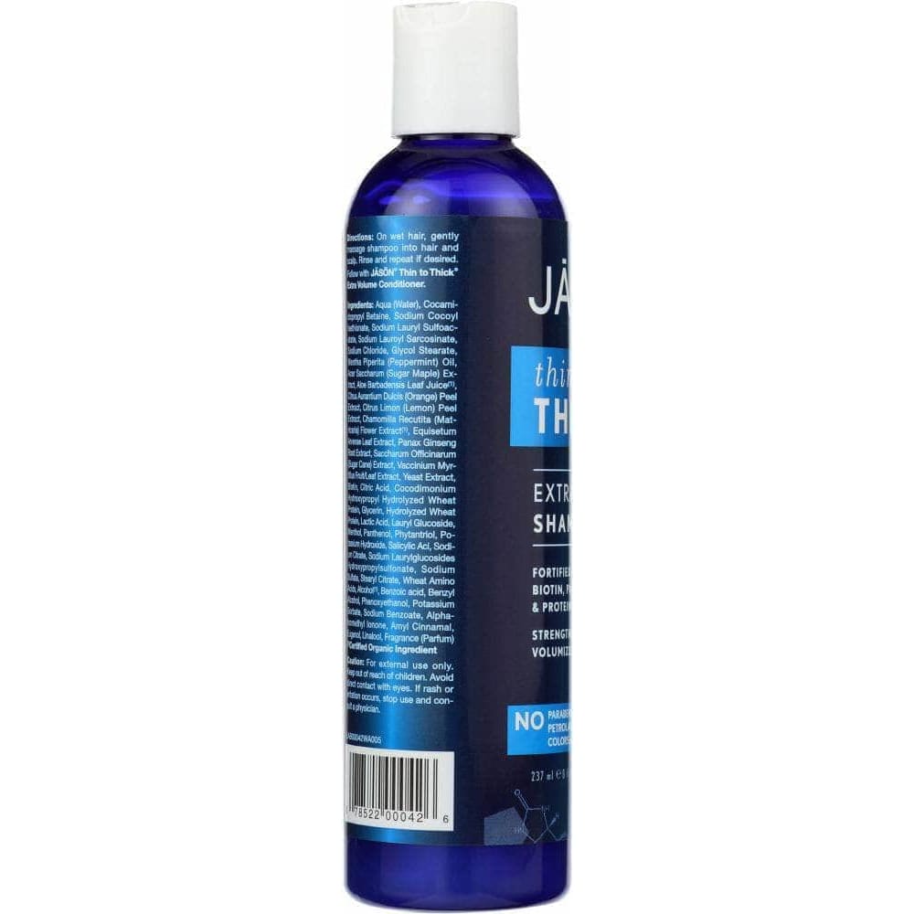 Jason Jason Thin to Thick Extra Volume Shampoo, 8 oz