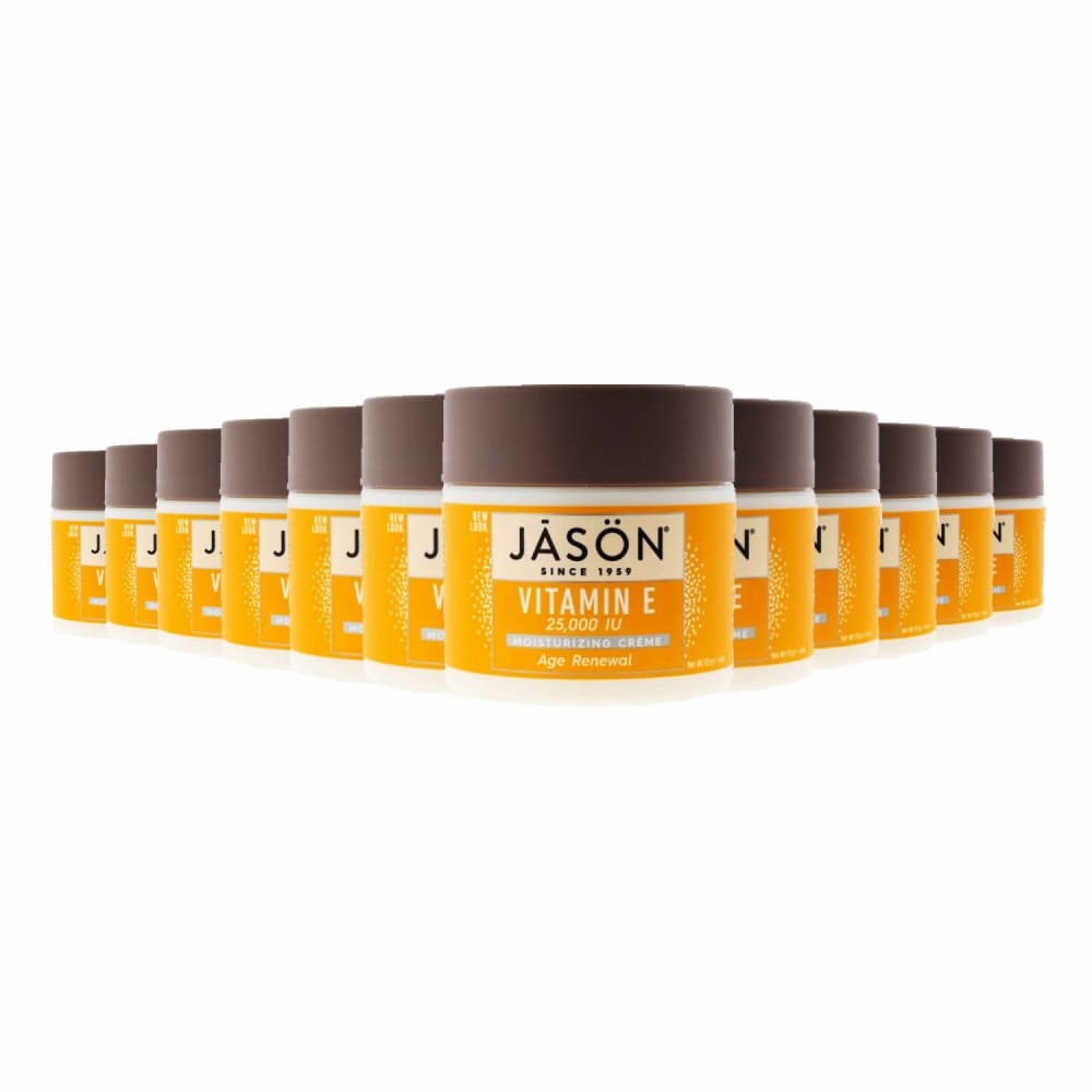 JASON Vitamin E 25000 IU Facial Moisturizers - 4oz - 12 Pack - Skin Care - Jason