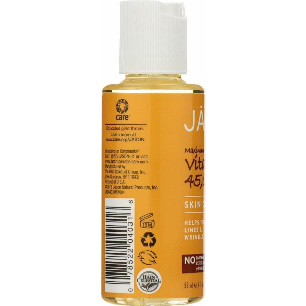 Jason Jason Vitamin E 45,000 IU Maximum Strength Oil, 2 oz