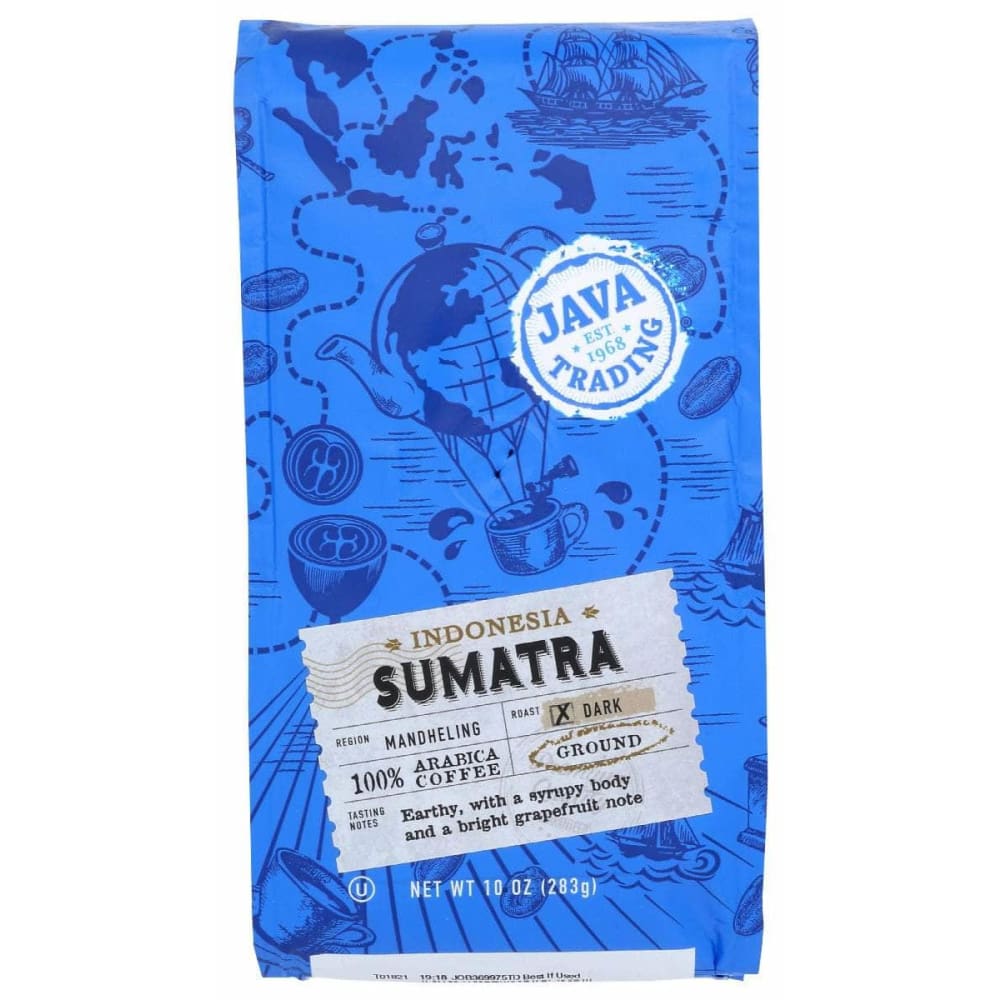 JAVA TRADING Grocery > Beverages > Coffee, Tea & Hot Cocoa JAVA TRADING: Sumatra Mandheling Ground Coffee, 12 oz