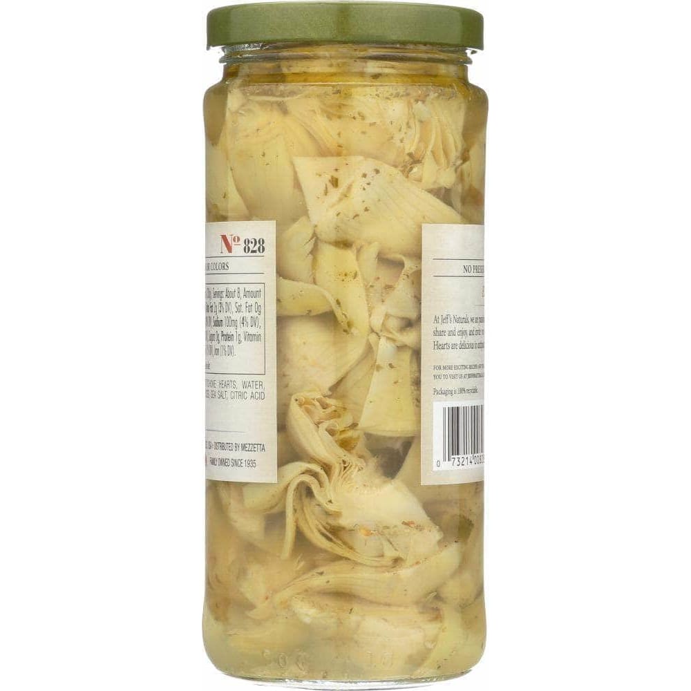 Jeffs Naturals Jeffs Naturals Marinated Artichoke Hearts, 14.5 fl oz