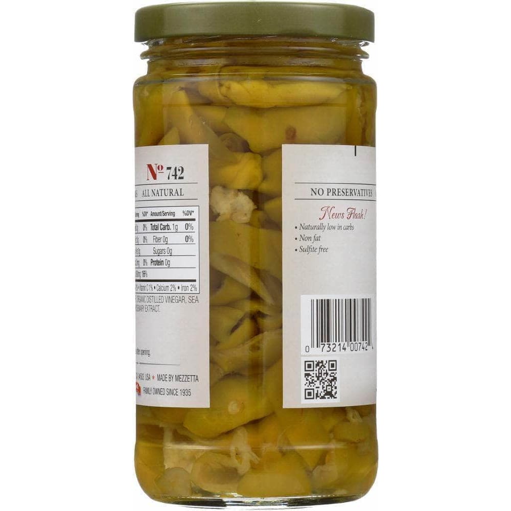 Jeffs Naturals Jeff's Naturals Sliced Golden Greek Peperoncini, 12 oz