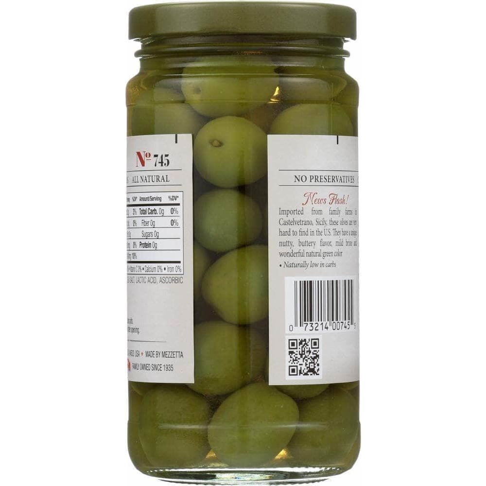 Jeffs Naturals Jeff's Naturals Whole Castelvetrano Olives, 7.5 oz