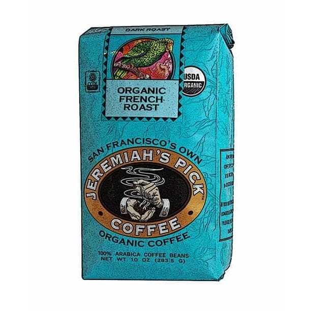 Jeremiahs Pick Coffee Jeremiahs Pick Coffee Coffee Whole Bean French Roast Organic, 10 oz