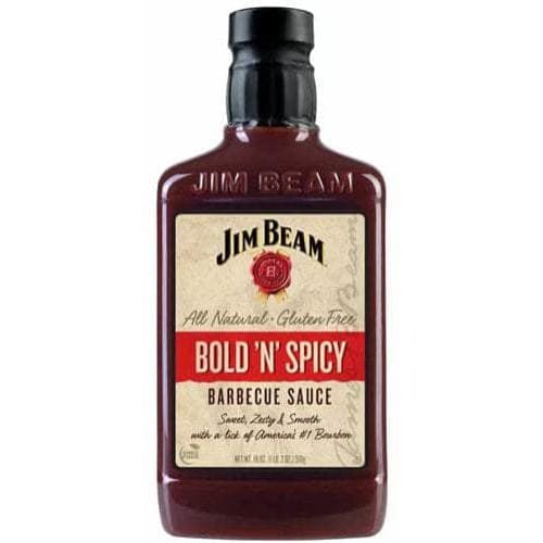 JIM BEAM Grocery > Cooking & Baking > Seasonings JIM BEAM: Sauce Bbq Bold N Spicy, 18 oz