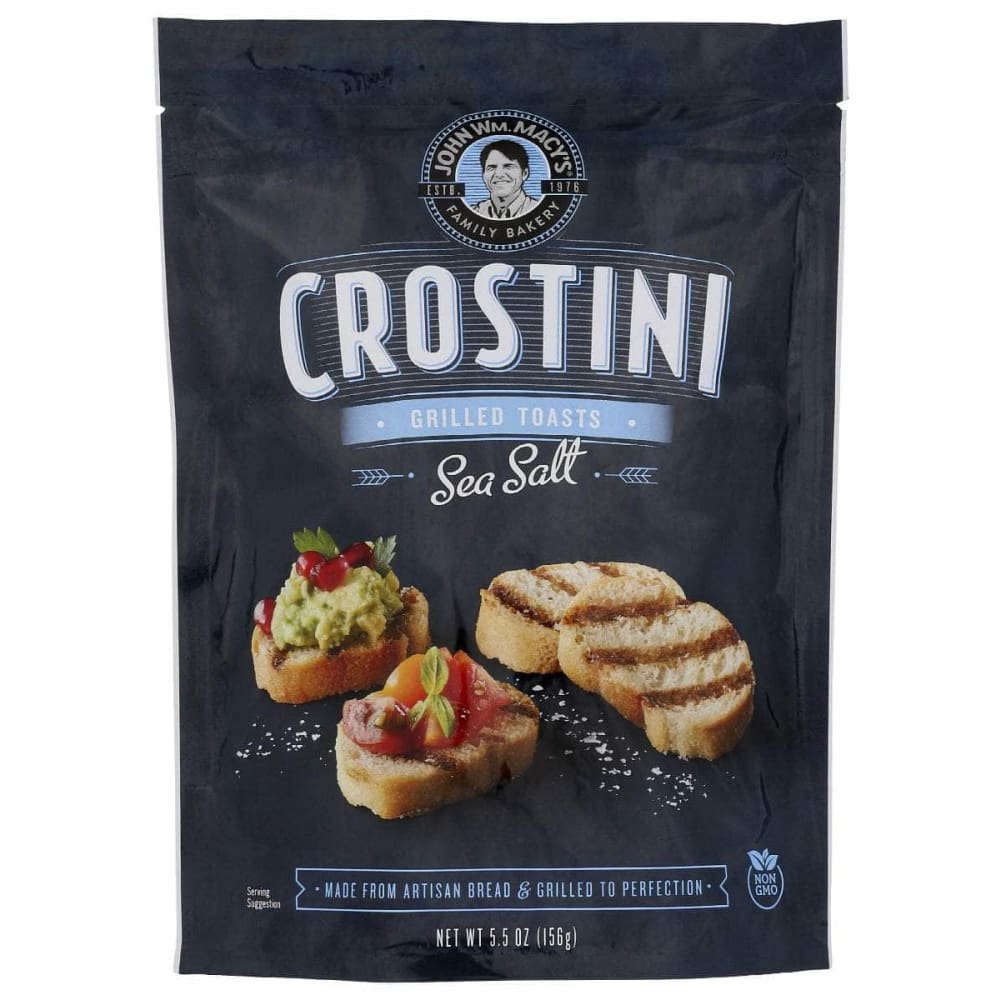 JOHN WM MACYS JOHN WM MACYS Sea Salt Crostini, 5.5 oz