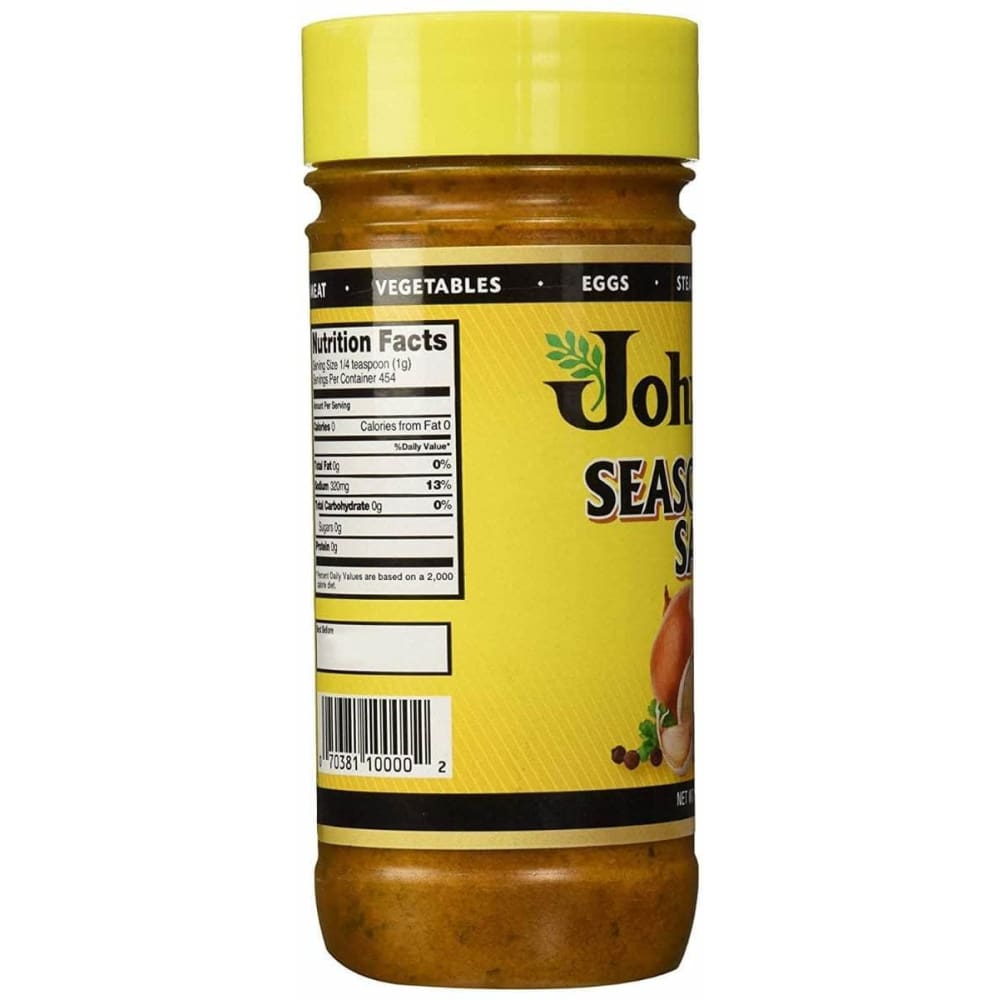 Johnnys Fine Foods Johnnys Fine Foods Seasoning Salt, 16 oz