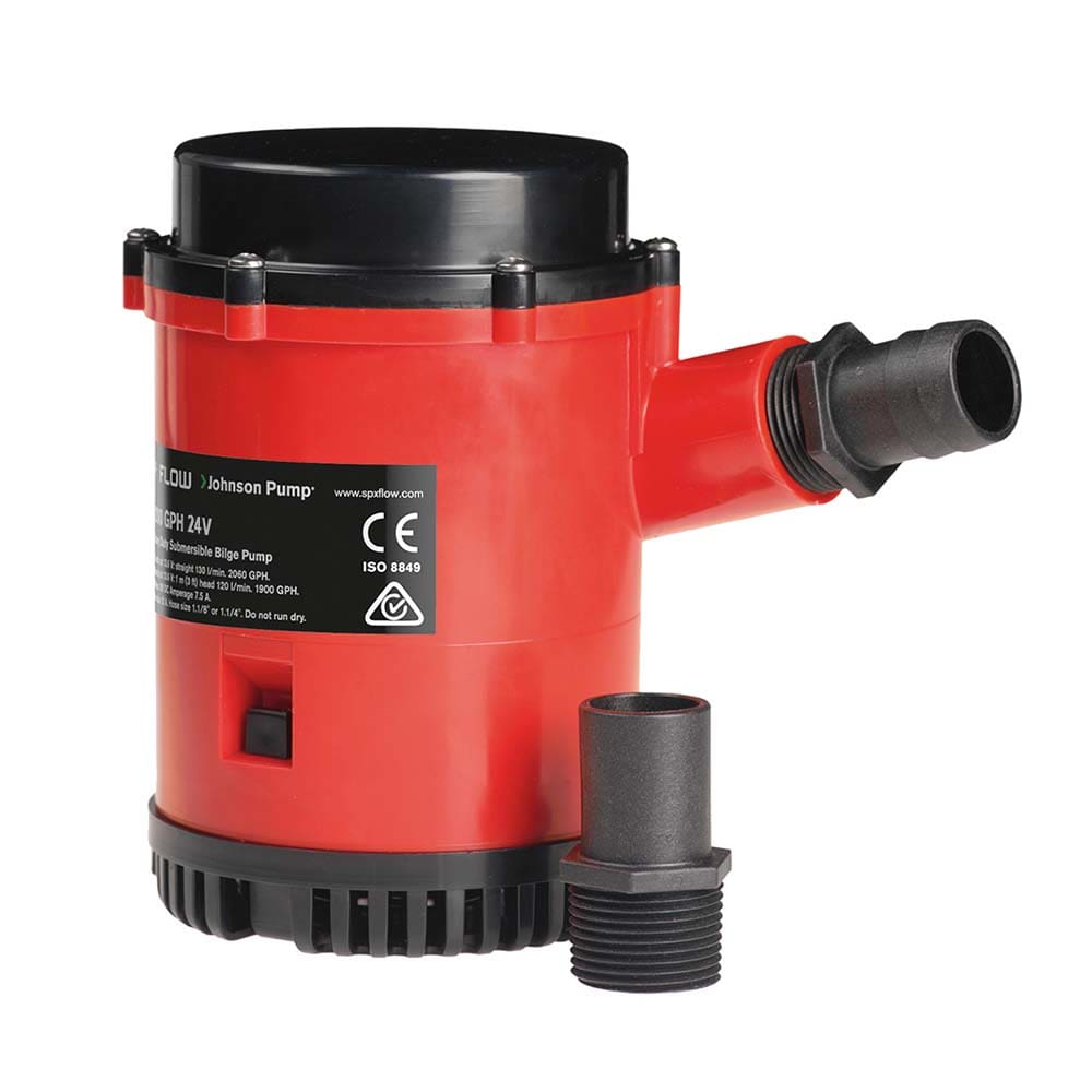 Johnson Pump Heavy Duty Bilge Pump 2200 GPH - 24V - Marine Plumbing & Ventilation | Bilge Pumps - Johnson Pump