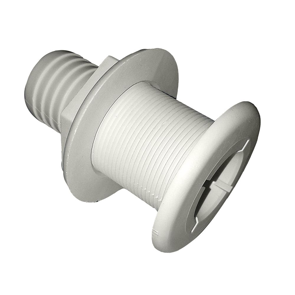 Johnson Pump Thru-Hull - 1-1/ 2 - White (Pack of 2) - Marine Plumbing & Ventilation | Thru-Hull Fittings - Johnson Pump