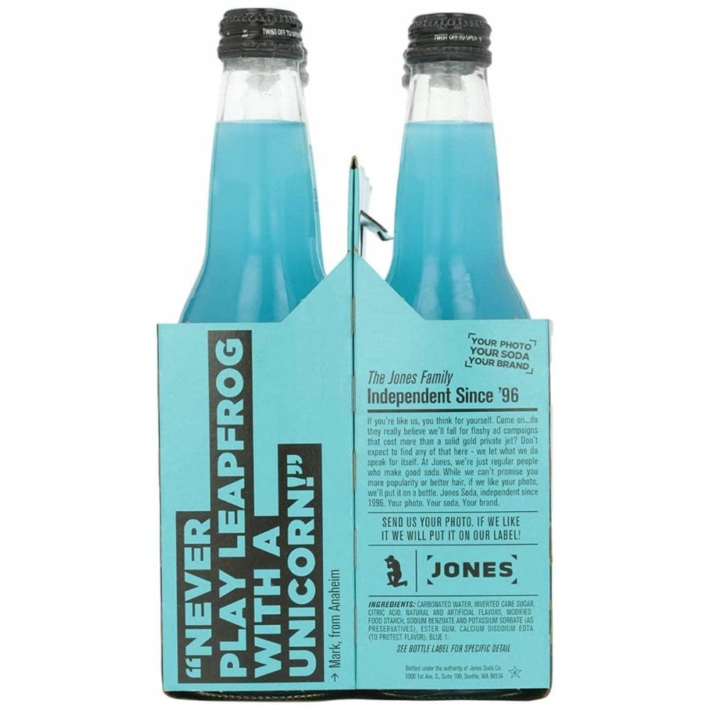 JONES Grocery > Beverages > Sodas JONES: Berry Lemonade Soda 4pk, 48 fo