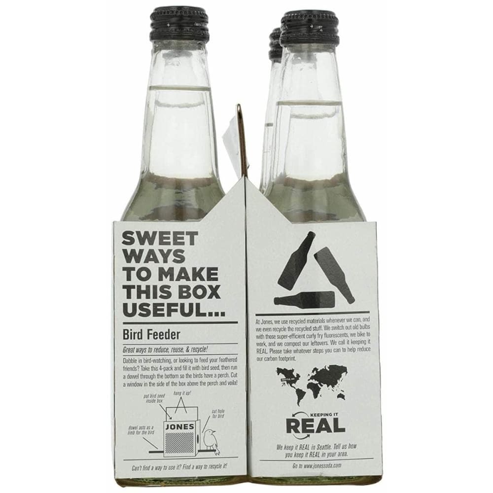 JONES Grocery > Beverages > Sodas JONES: Cream Soda 4pk, 48 fo