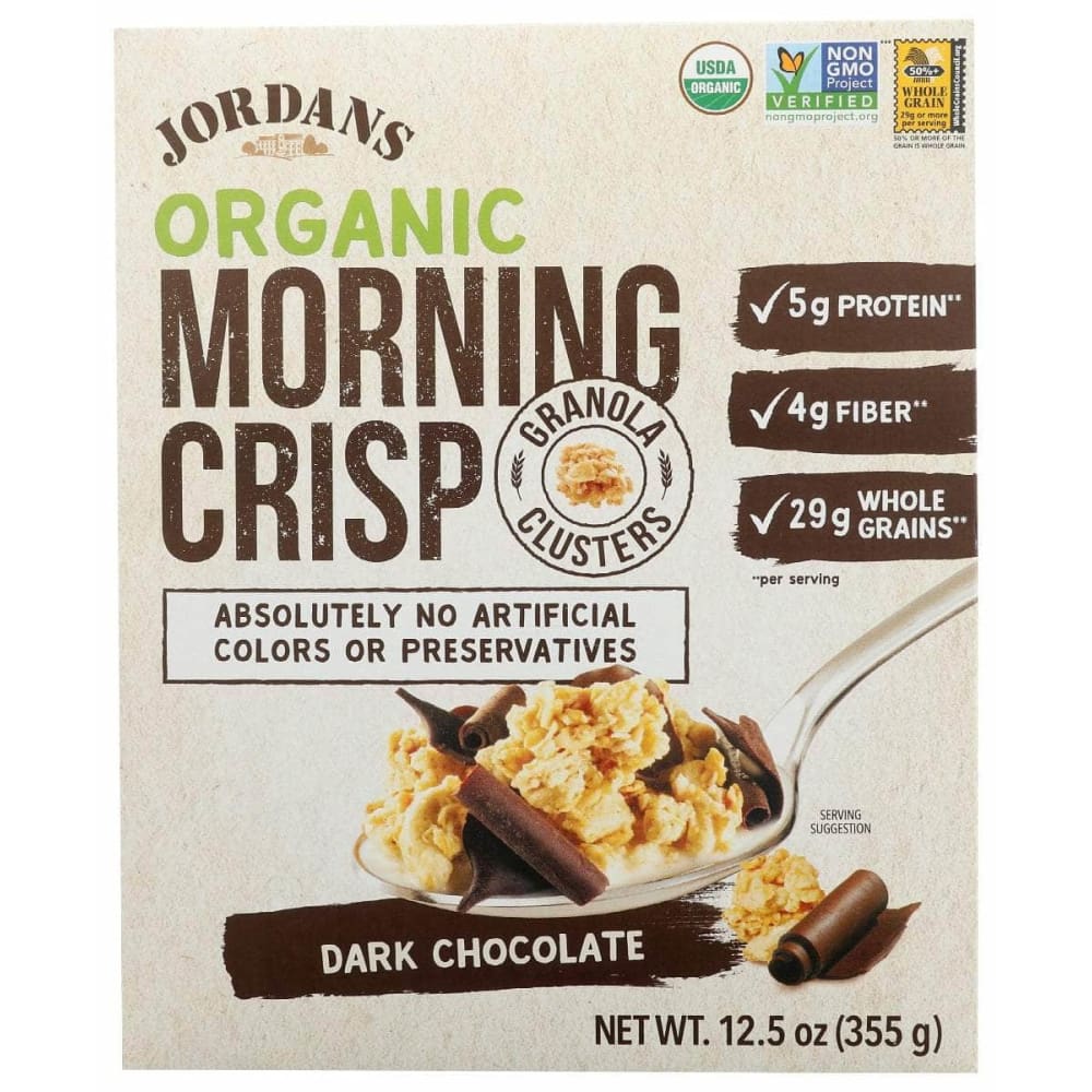 JORDANS Grocery > Breakfast > Breakfast Foods JORDANS: Organic Dark Chocolate Cereal, 12.5 oz