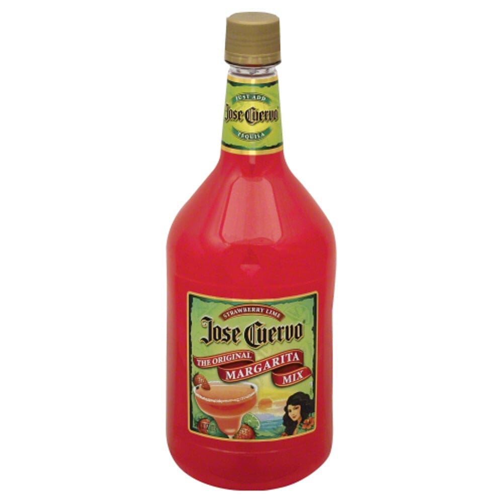 JOSE CUERVO: Strawberry Lime Margarita Mix 59.2 oz (Pack of 3) - Grocery > Beverages > Drink Mixes > All Natural & Organic Cocktail Mixers -