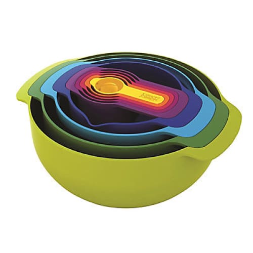 Joseph Joseph Nesting 9 pc. Mixing Bowl and Food Preparation Set - Home/Home/Housewares/Food Prep & Kitchen Gadgets/ - Joseph Joseph