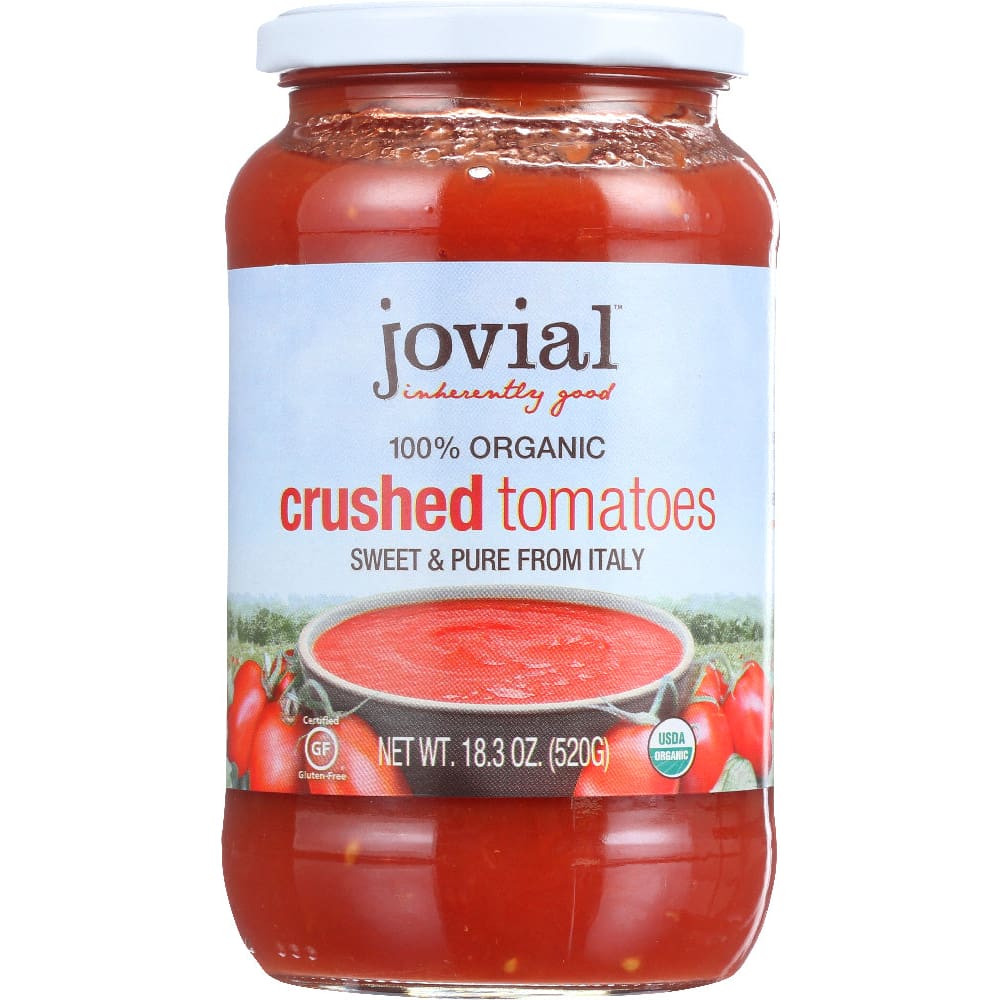 JOVIAL: Organic Crushed Tomatoes 18.3 Oz (Pack of 5) - Packaged Foods - JOVIAL