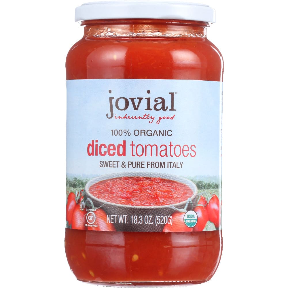 JOVIAL: Organic Diced Tomatoes 18.3 oz (Pack of 5) - Packaged Foods - JOVIAL