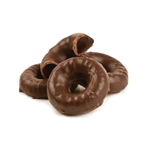 Joyva Chocolate Covered Raspberry Jell Rings 5lb - Candy/Chocolate Coated - Joyva
