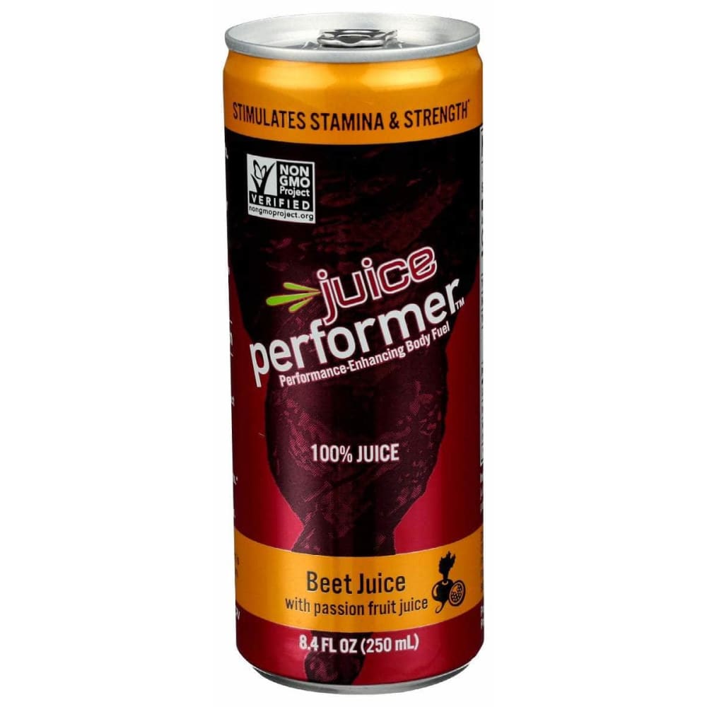 JUICE PERFORMER Grocery > Beverages > Juices JUICE PERFORMER: Beet Juice with Passion Fruit Juice, 8.4 fo