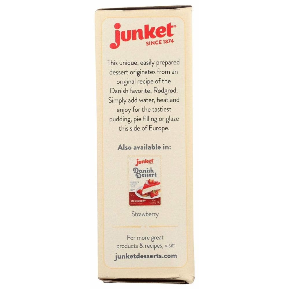 JUNKET Grocery > Cooking & Baking > Baking Ingredients JUNKET: Dessert Raspberry Mix, 4.75 oz