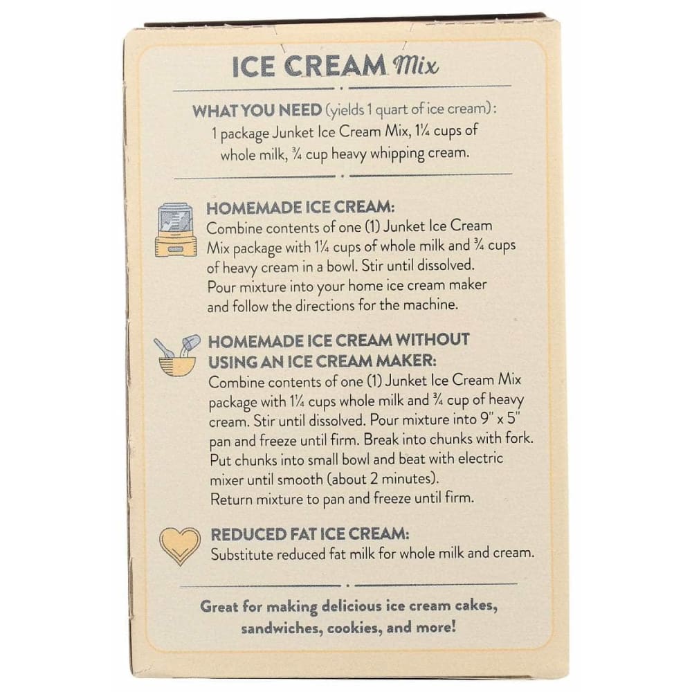 JUNKET Grocery > Cooking & Baking > Baking Ingredients JUNKET: Ice Crm Smply Strwbry Mix, 4 oz