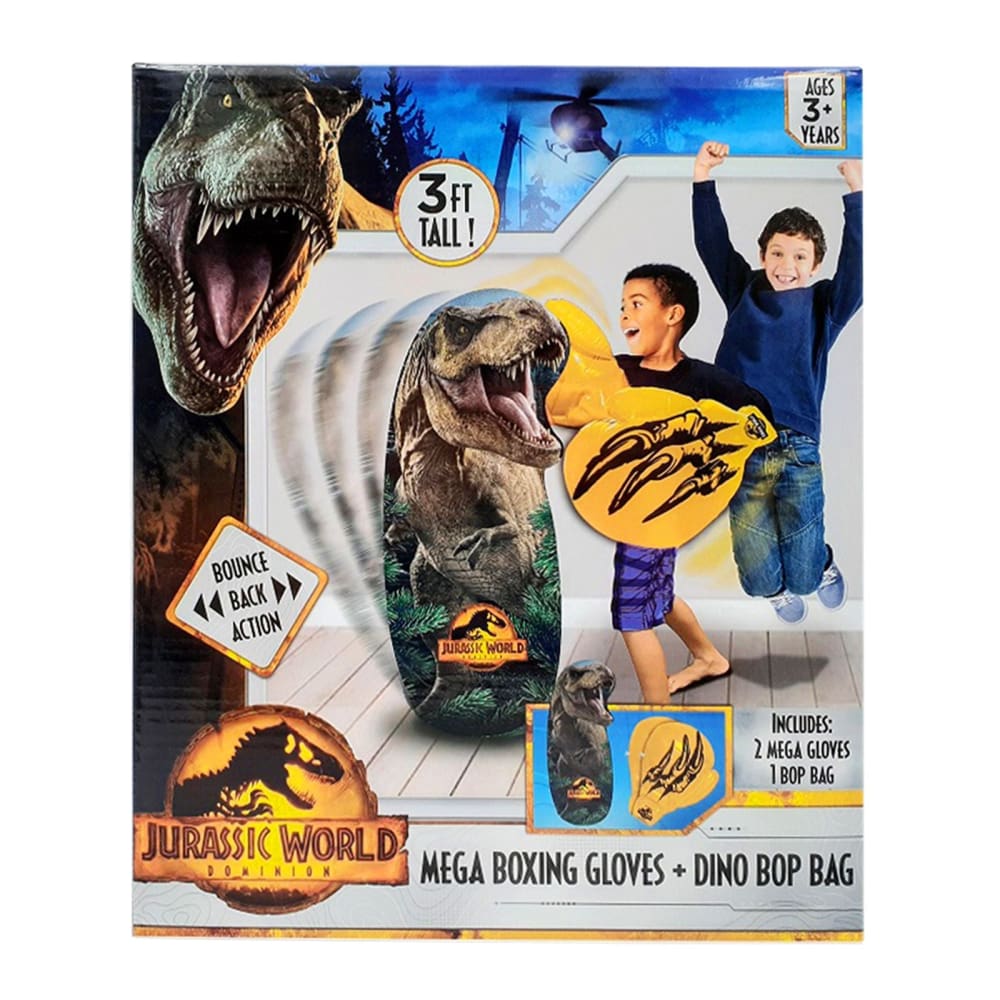 Jurassic World Mega Boxing Gloves and Bop Bag - Home/Toys/Indoor Play/Pretend Play/ - Unbranded