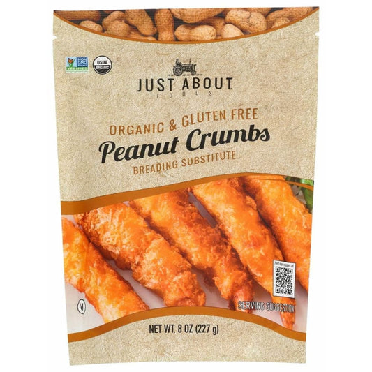 JUST ABOUT FOODS Grocery > Cooking & Baking > Seasonings JUST ABOUT FOODS: Peanut Crumbs, 8 oz