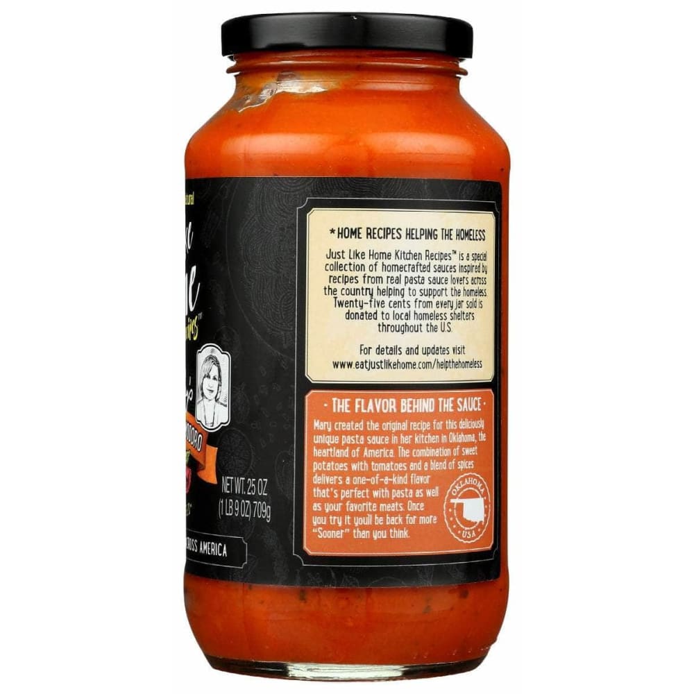 JUST LIKE HOME Just Like Home Sauce Swt Potato Pomodoro, 25 Oz