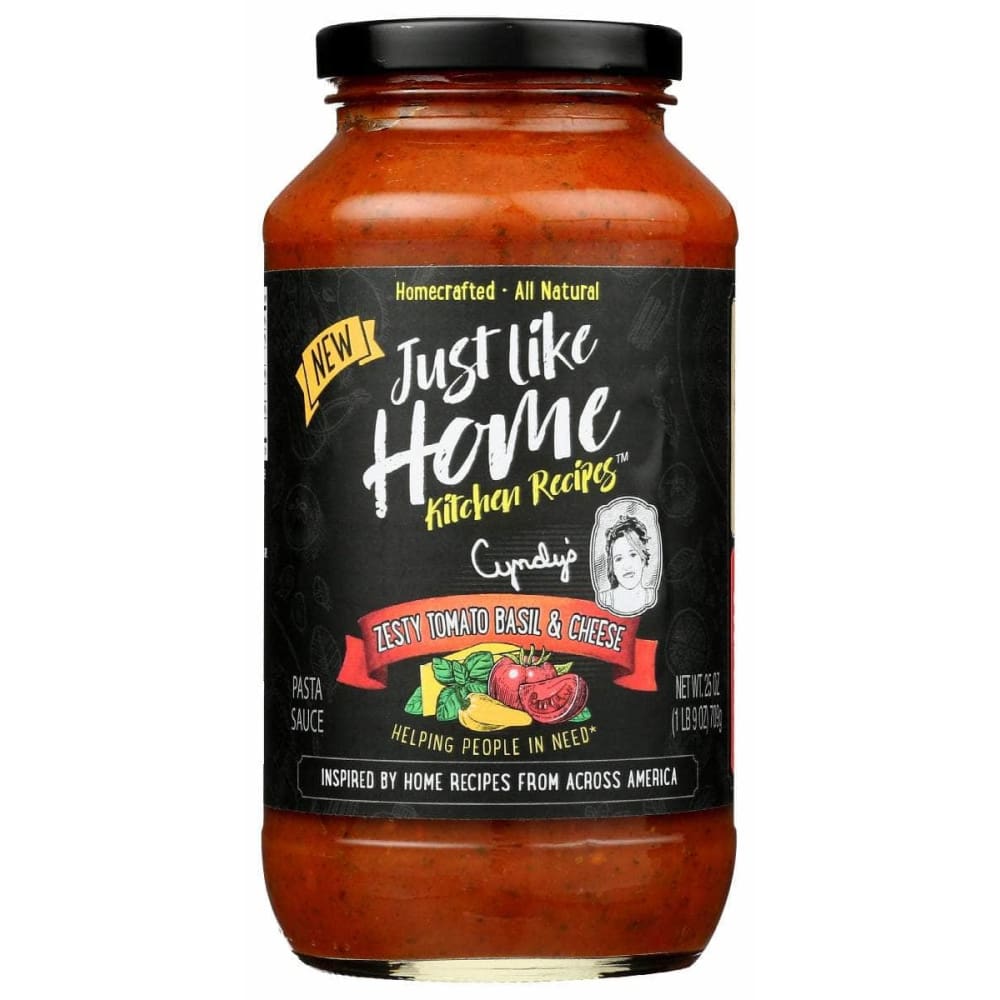 JUST LIKE HOME Just Like Home Sauce Zst Tom Bas Cheese, 25 Oz