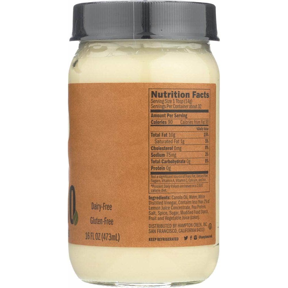 Hampton Creek Just Mayo Premium Mayonnaise, 16 oz