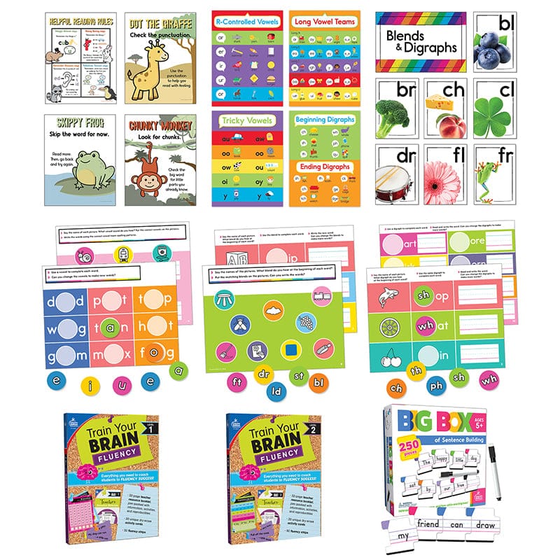 K-2 Literacy Classroom Teacher Bundle - Activities - Carson Dellosa Education