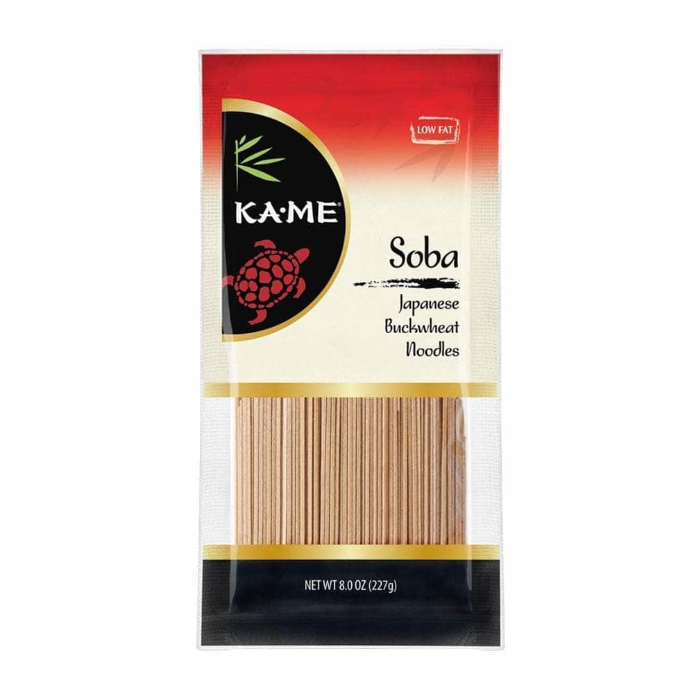 KA ME Ka Me Soba Japanese Buckwheat Noodles, 8 Oz